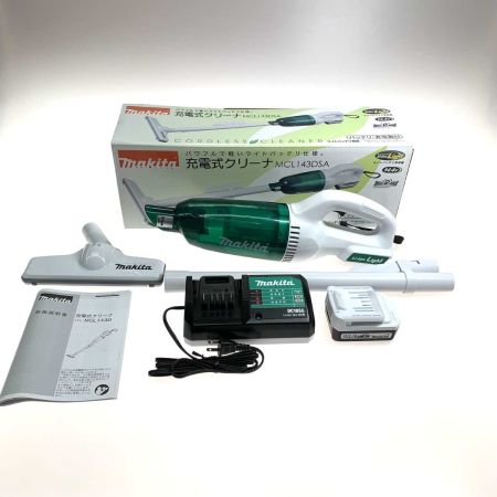  MAKITA マキタ 工具 コードレスクリーナー  14.4v 98783K MCL143DSA ホワイト