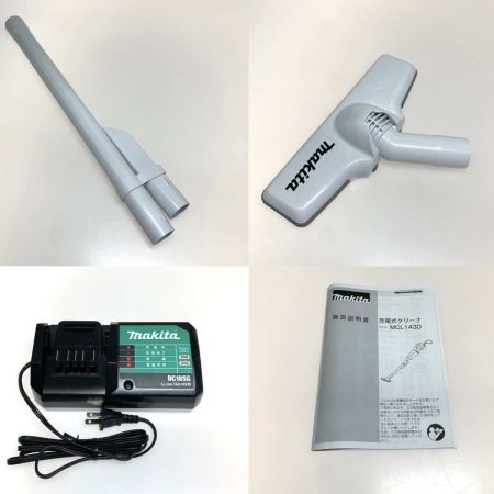  MAKITA マキタ 工具 コードレスクリーナー  14.4v 98783K MCL143DSA ホワイト