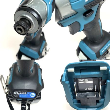  MAKITA マキタ 締付工具 インパクトドライバ コードレス式 18v 928524 TD173DRGX ブルー