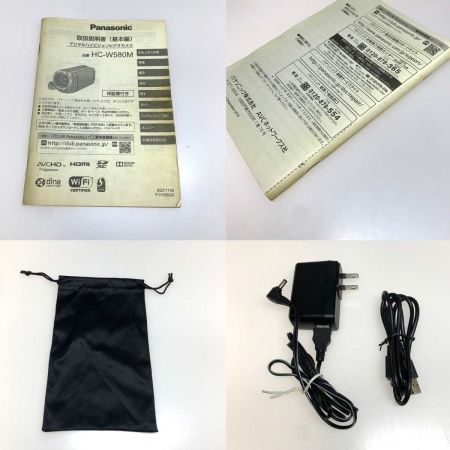  Panasonic パナソニック ビデオカメラ  W580M-T
