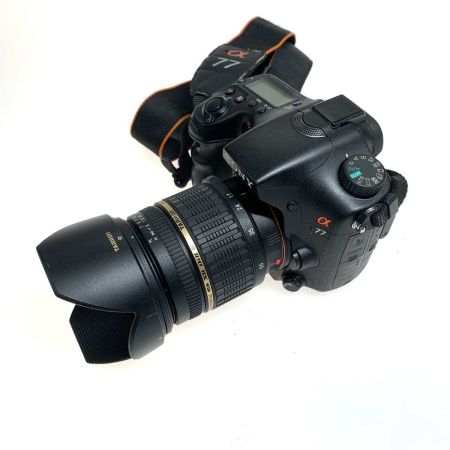  SONY ソニー デジタルカメラ ミラーレス一眼 TAMRONレンズXR Di II 17-50mm付 α77