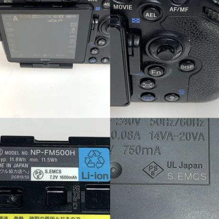  SONY ソニー デジタルカメラ ミラーレス一眼 TAMRONレンズXR Di II 17-50mm付 α77
