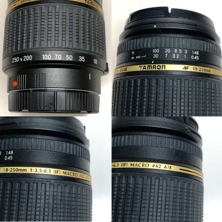  TAMRON タムロン カメラ周辺機器 レンズ  AF18-250mm 1:3.5-6.3 Di Ⅱ