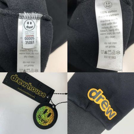  drew house メンズ衣料 パーカー SIZE L  ブラック