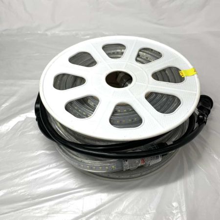   工具 LEDコネクトライン 両面発光 20m 白 電源コード付 LECN-W-R20L