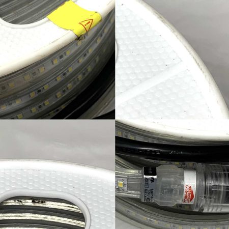   工具 LEDコネクトライン 両面発光 20m 白 電源コード付 LECN-W-R20L