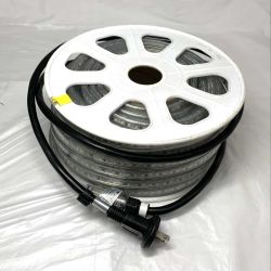 ●●  工具　 LEDコネクトライン 両面発光 20m 白 電源コード付 LECN-W-R20L Bランク