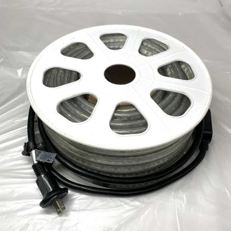  工具  LEDコネクトライン 両面発光 20m 白 電源コード付 LECN-W-R20L