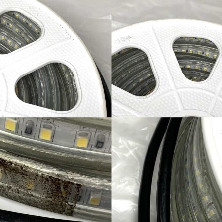   工具  LEDコネクトライン 両面発光 20m 白 電源コード付 LECN-W-R20L