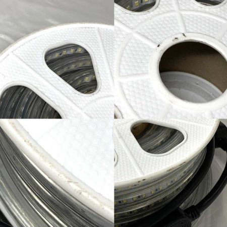   工具  LEDコネクトライン 両面発光 20m 白 電源コード付 LECN-W-R20L
