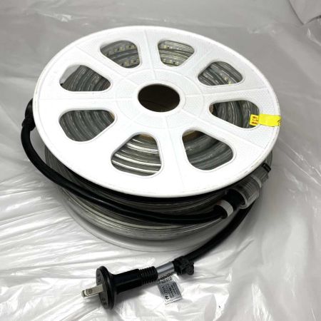   工具  LEDコネクトライン 両面発光 20m 白 電源コード付 LECN-W-R20L