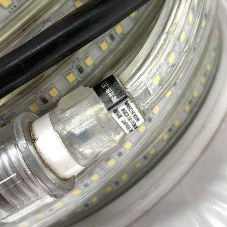   工具  LEDコネクトライン 両面発光 20m 白 電源コード付 LECN-W-R20L