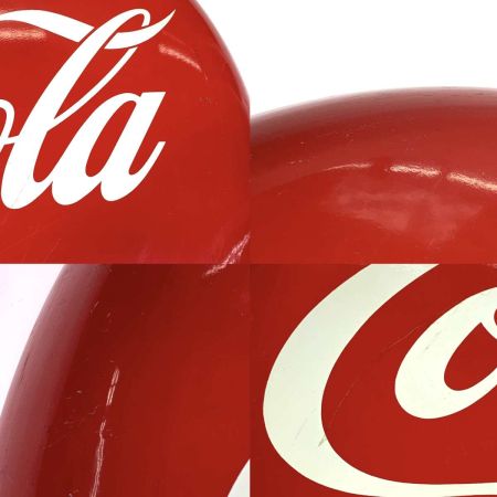  Coca-Cola コカコーラ レトロ ホーロー看板　60cm　ダメージあり