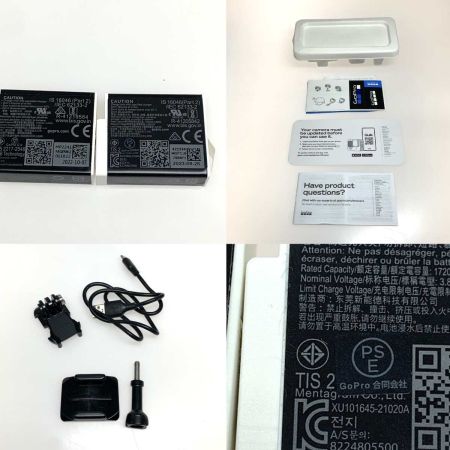 GOPRO ゴープロ アクションカメラ CHDHX-121-FW 12 BLACK