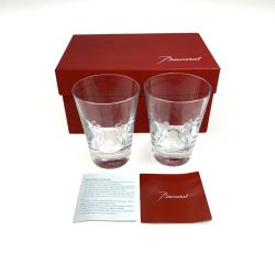 Baccarat バカラ ペアグラス　 2Pセット ディズニー　 箱付 Bランク