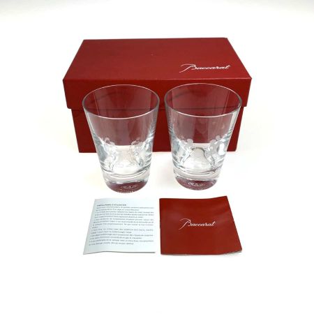 Baccarat バカラ ペアグラス　 2Pセット ディズニー　 箱付