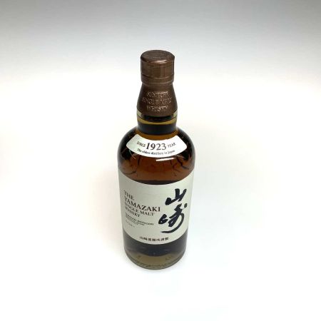 【北海道内限定発送】 YAMAZAKI 山崎/サントリー 蒸留酒類 ウィスキー ジャパニーズ 700ml 箱付 シングルモルト 43% 未開栓