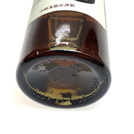 【北海道内限定発送】 YAMAZAKI 山崎/サントリー 蒸留酒類 ウィスキー ジャパニーズ 700ml 箱付 シングルモルト 43% 未開栓