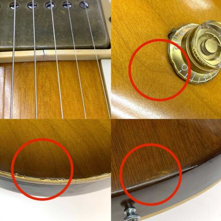  GIBSON ギブソン エレキギター   made USA レスポール 00031554 割れ有 2001年製