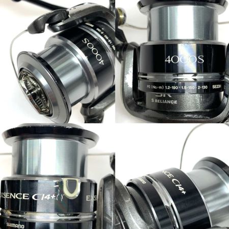  SHIMANO シマノ スピニングリール  12エクセンスCI4＋/4000S 本体のみ 03006