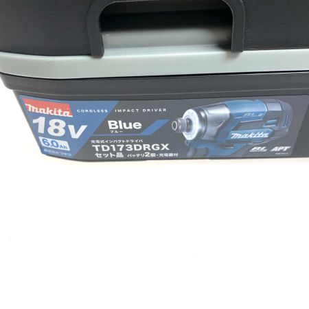 MAKITA マキタ 締付工具 インパクトドライバ TD173DRGX ブルー