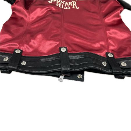 VANSON バンソン メンズ ライダースジャケット  SIZE L  ワインレッド