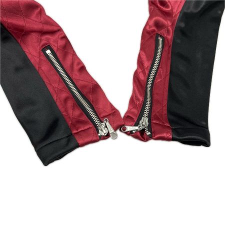 VANSON バンソン メンズ ライダースジャケット  SIZE L  ワインレッド