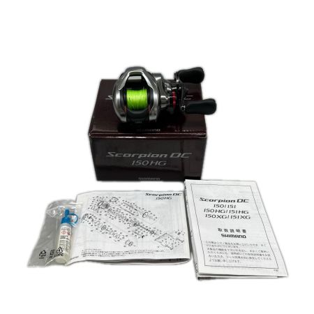 SHIMANO シマノ ベイトリール  21スコーピオンDC 150HG  04308