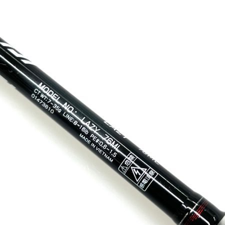 DAIWA ダイワ ルアーロッド LAZY 76ML 本体のみ 01473810