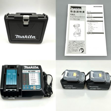 MAKITA マキタ 締付工具 インパクトドライバ TD173DRGX ブルー