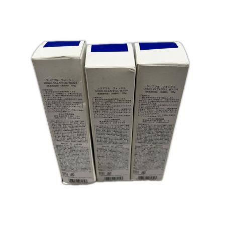 サニタリー用品 洗顔剤 ORBIS クリアフル ウォッシュ 3個セット　医薬部外品
