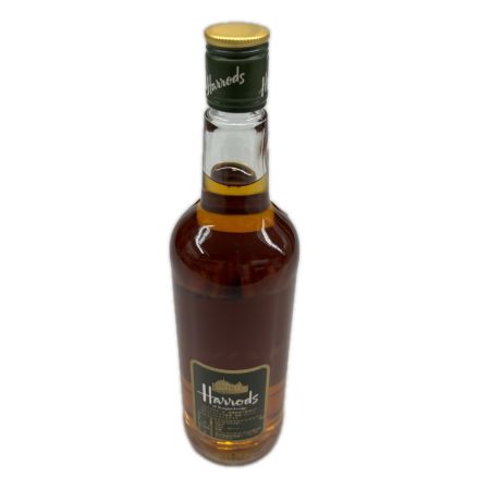 蒸留酒類 ウィスキー スコッチ 750ml Harrods デラックスブレンデッド 43% 未開栓