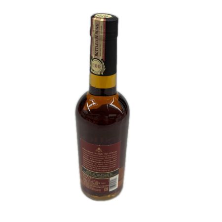 蒸留酒類 ウィスキー 750ml リッテンハウス ライ 50% 未開栓