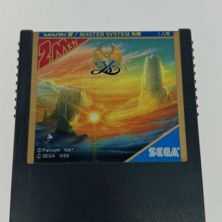 ゲーム関連 イース セガ・マークⅢ用ソフト 