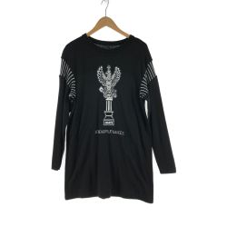 〇〇 WEST RIDE ウエストライド メンズ カットソー プリントカットソー サイズ40 ブラック Bランク