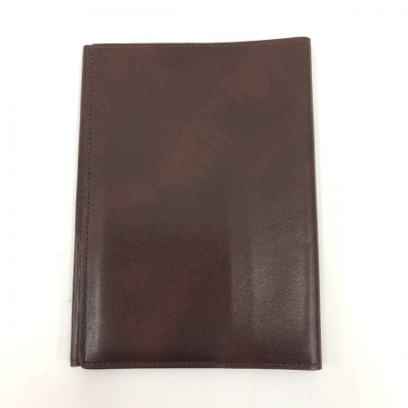  CYPRIS キプリス ブックカバー 文庫本サイズ シラサギレザー  ブラウン