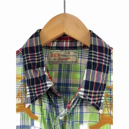  Wrangler ラングラ メンズ シャツ サイズM チェック