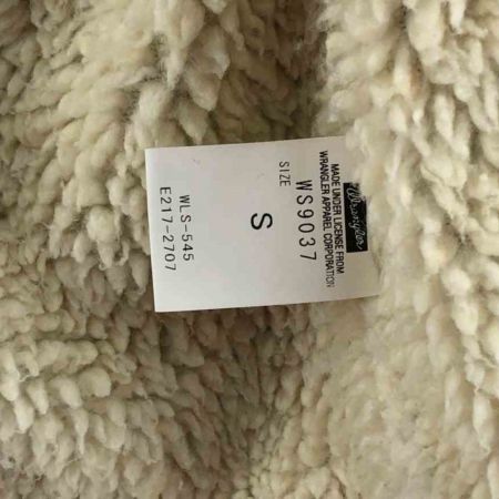  Wrangler×METAPHORE メンズ　ジャケット　デニムボアジャケット　サイズS ブルー