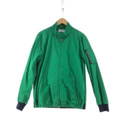 〇〇 SANDINISTA メンズ ジャケット スイングトップ サイズL グリーン Bランク