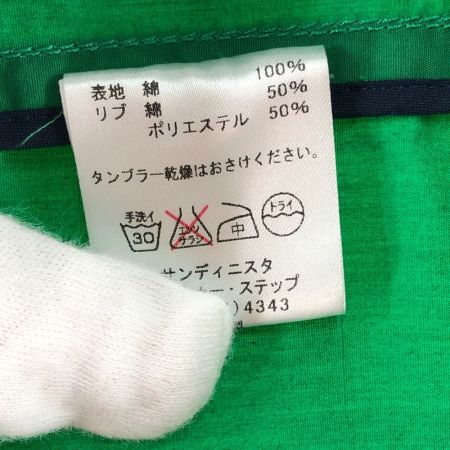  SANDINISTA メンズ ジャケット スイングトップ サイズL グリーン