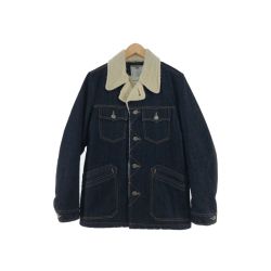 〇〇 Bluten blatt メンズ  ジャケット デニムボアジャケット サイズM インディゴ Bランク