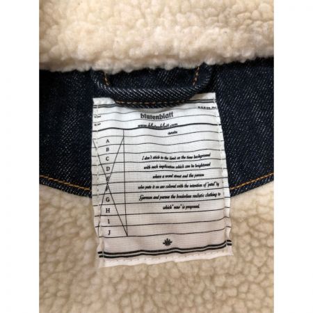  Bluten blatt メンズ  ジャケット デニムボアジャケット サイズM インディゴ