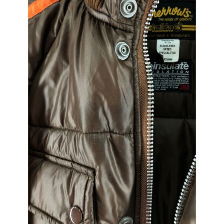  PHERROW'S フェローズ メンズ 中綿ジャケット サイズM 07F-BEJ1 ブラウン×オレンジ