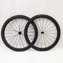 〇〇 MICHELIN ミシュラン Michelin Lithion 2 装着 中華カーボンホイール 前後セット Bランク