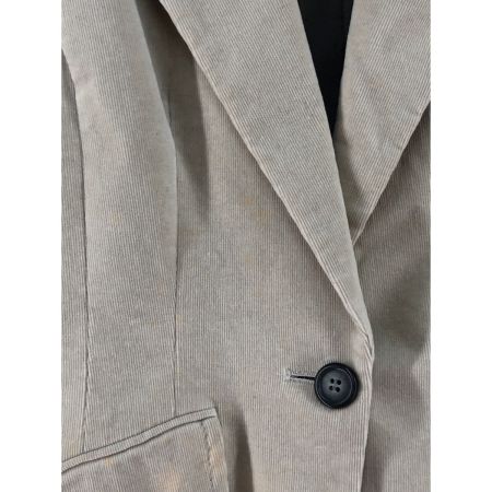  Leilian レリアン レディース ジャケット コーデュロイジャケット サイズ9 ホワイト