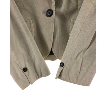  Leilian レリアン レディース ジャケット コーデュロイジャケット サイズ9 ホワイト