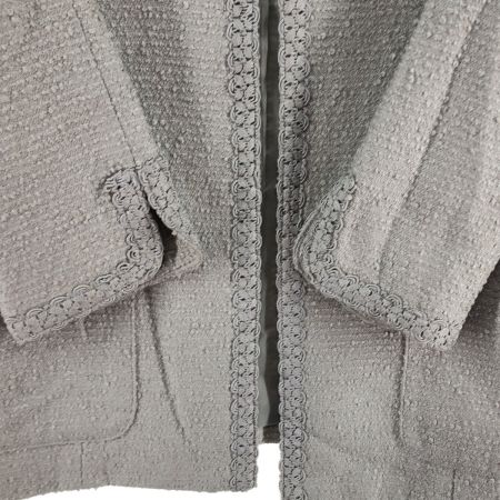  Leilian レリアン レリアン スーツ サイズ7 ライトグレー