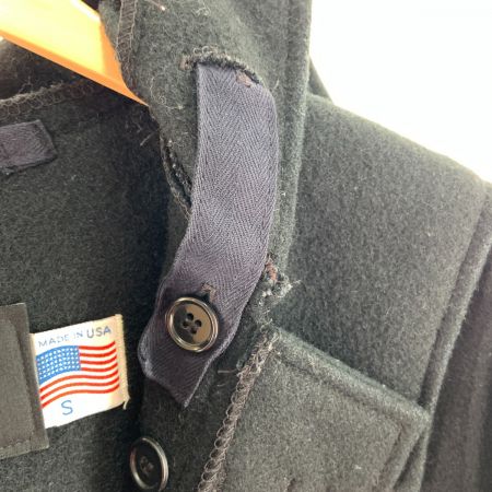  Schott ショット メンズ コート ロングダッフルコート サイズS ブラック