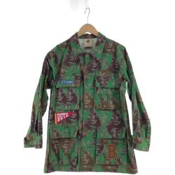 〇〇 BLUE moon BLUE ブルームーンブルー メンズ ジャケット サイズFREE グリーン Bランク