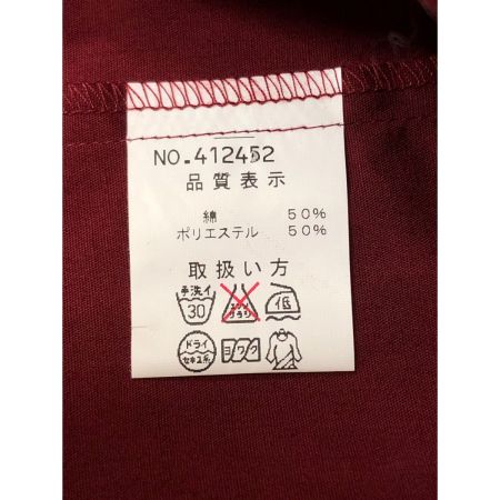  smack engineer メンズ シャツ 半袖シャツ サイズM ドット柄 エンジ